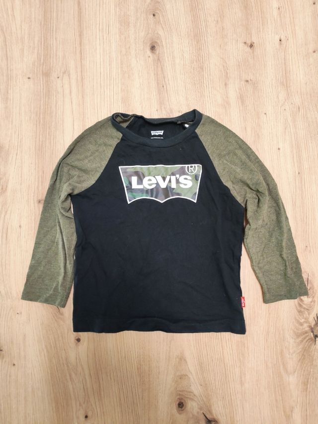 Camiseta Levi's niño manga larga