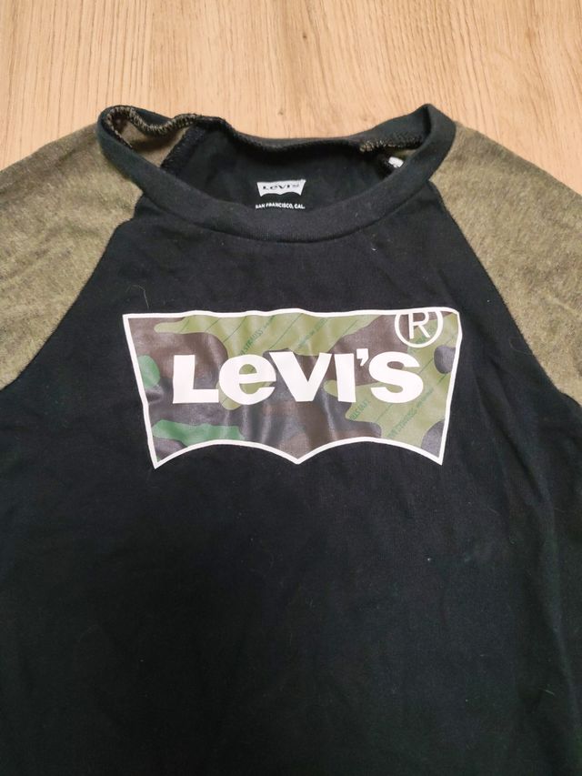 Camiseta Levi's niño manga larga