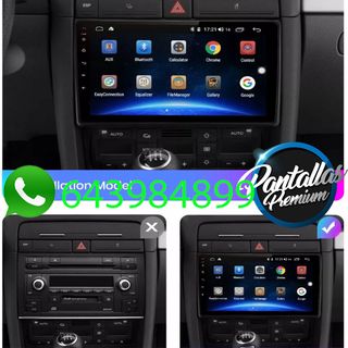 Radio Pantalla CARPLAY GPS para Audi A4 Seat Exeo