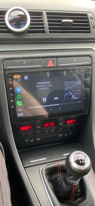 Radio Pantalla CARPLAY GPS para Audi A4 Seat Exeo
