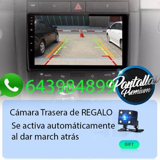 Radio Pantalla CARPLAY GPS para Audi A4 Seat Exeo