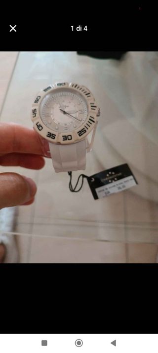 Orologio Cronostar nuovo con cinturino gommato 