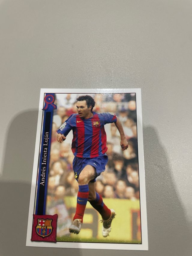 Cromos Iniesta 2005 FC Barcelona