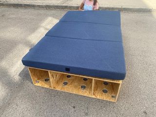 Mueble camper + colchón 