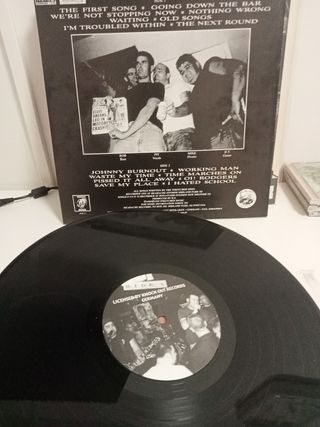 Lote Vinilos Punk Oi! Clásico