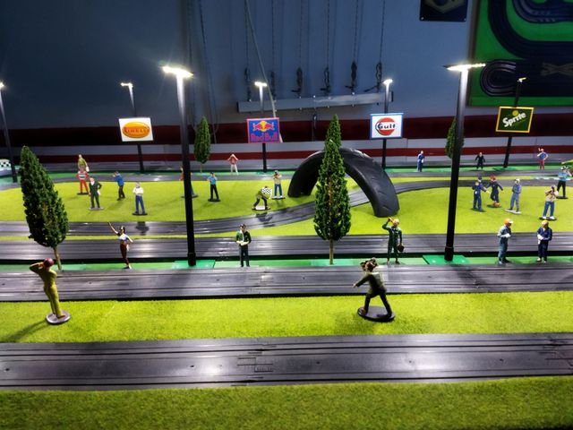 Iluminación LED para dioramas y miniaturas