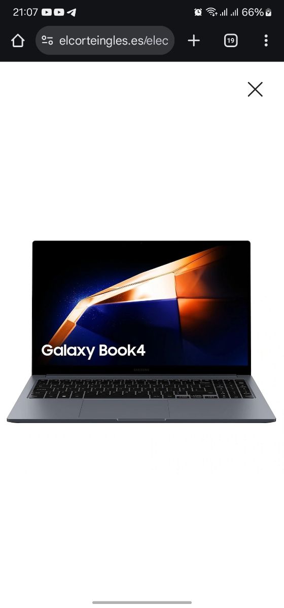 Samsung Galaxy Book4 Grigio/Argento