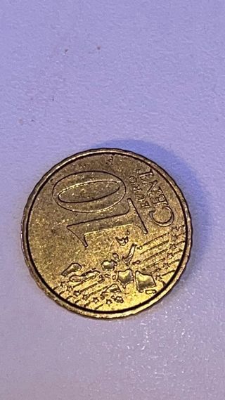 Moneda 10 céntimos Grecia 2002