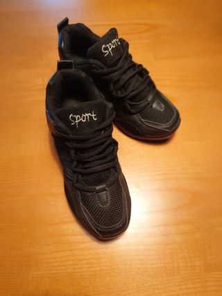 Zapatillas de ballet negras