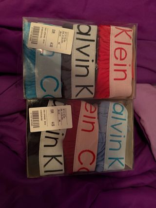 Calzoncillos Calvin Klein Pack 3 Talla M