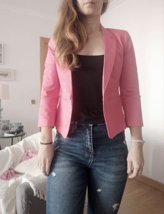 Americana Bershka rosa