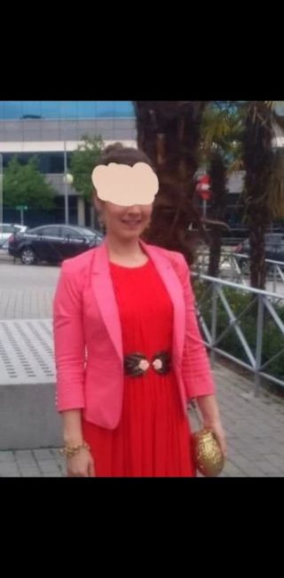 Americana Bershka rosa