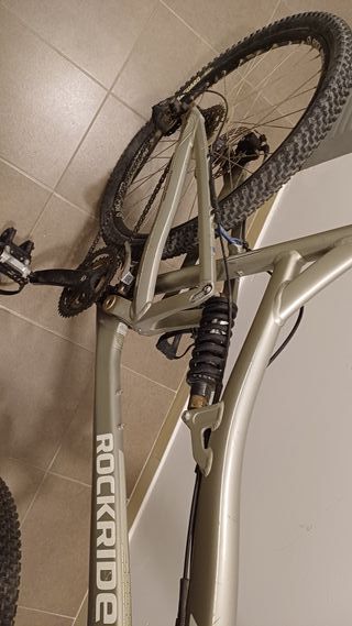 Bicicleta MTB Rockrider 9.1 doble suspensión