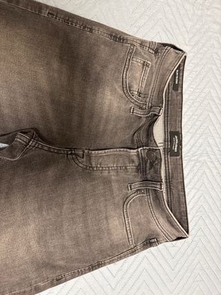 Pantalones Jack & Jones Slim Glenn Gris Talla 29x3