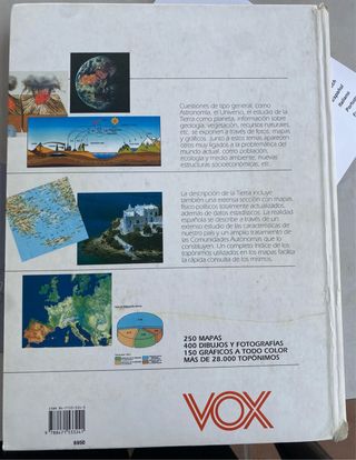 Atlas de geografía universal.