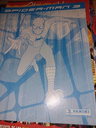 Revistas Spiderman y pegatina