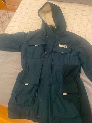 Abrigo Levi's verde hombre