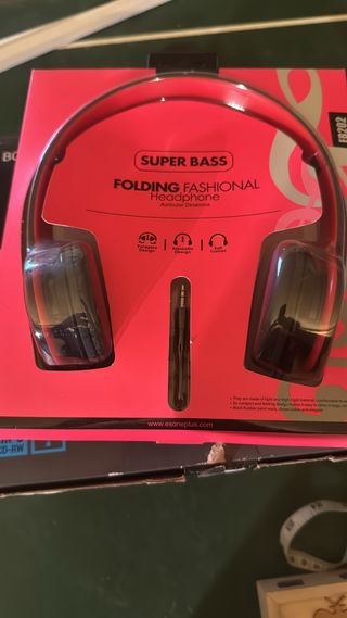 Auriculares ESONE plegables Super Bass