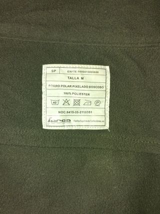 Forro Polar Camuflaje Pixelado