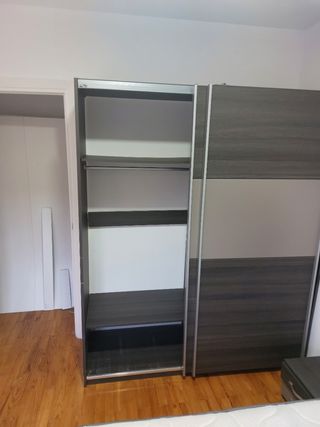 ARMARIO ROPERO 2 PUERTAS CORREDERAS.