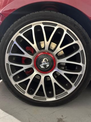 OFERTA! Llantas Abarth Fiat Originales 17" Usadas