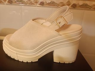 Sandalias Converse Chuck 70 de luxe Beige