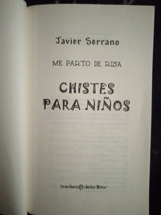 Chistes para niños: Me parto de risa