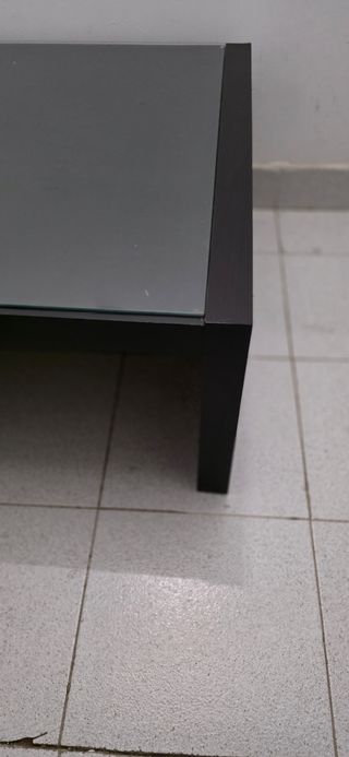 Mesa de centro Expedit Ikea marrón oscuro