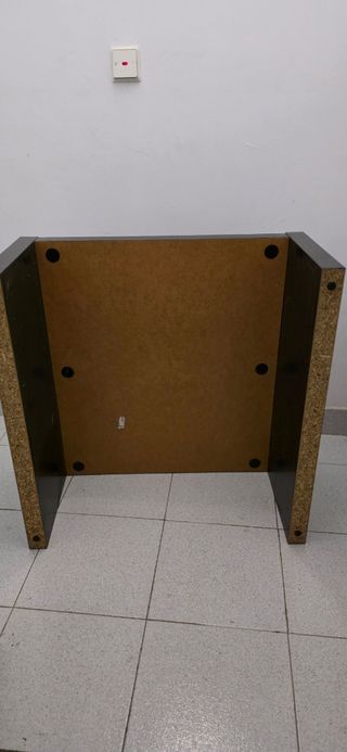 Mesa de centro Expedit Ikea marrón oscuro