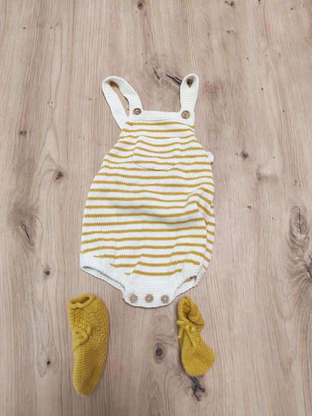 Conjunto bebé Coconut rayas