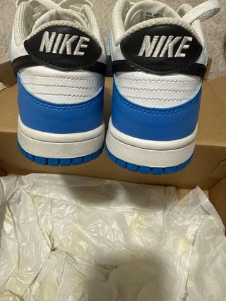 Zapatillas Nike Blancas y Azules