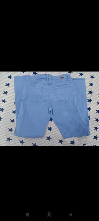 Pantalón Massimo Dutti Azul