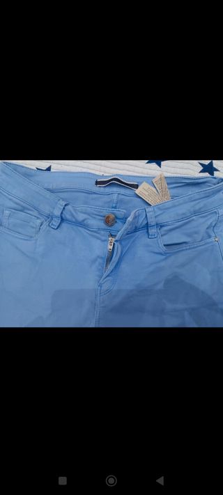 Pantalón Massimo Dutti Azul