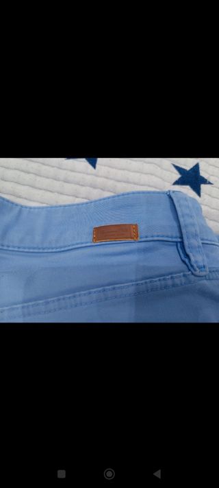Pantalón Massimo Dutti Azul