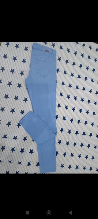 Pantalón Massimo Dutti Azul