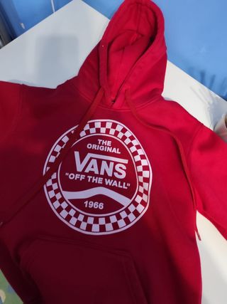 Sudadera Vans Niño Roja