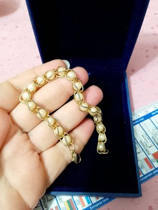 Bracciale vintage perle