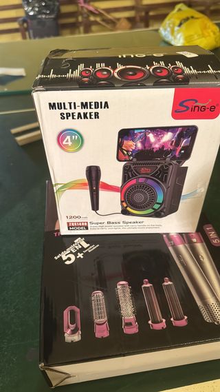 Altavoz Multimedia Sing-e con Micrófono