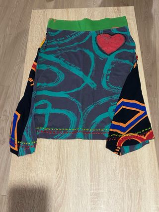 Falda Desigual Verano Talla M