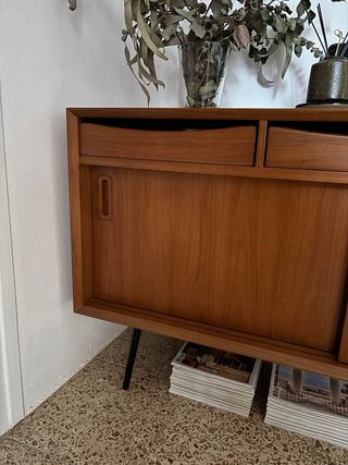 Credenza Midcentury in legno di teak