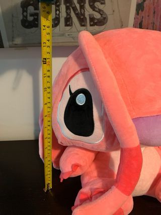 Peluche Angel Stitch Rosa Grande