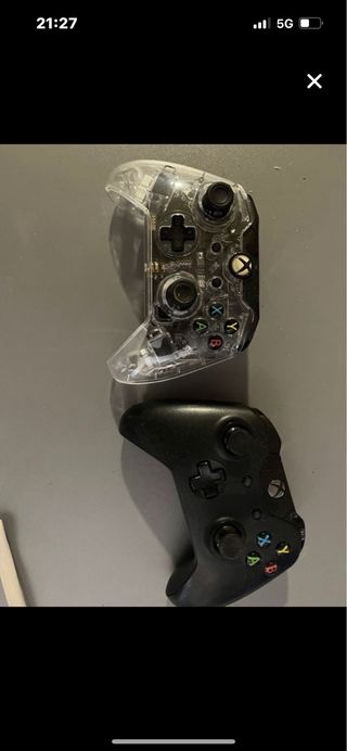 Mando Xbox Transparente