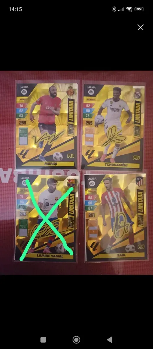 Las 3 Ediciones limitadas FIRMADAS Adrenalyn 2024