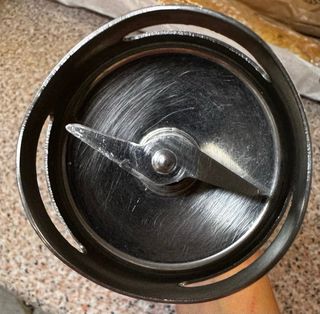 Batidora de brazo blanca