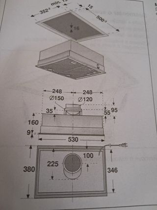 Campana extractora de cocina