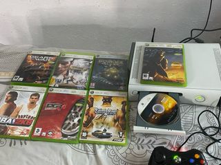 Xbox 360 + Mando + Juegos