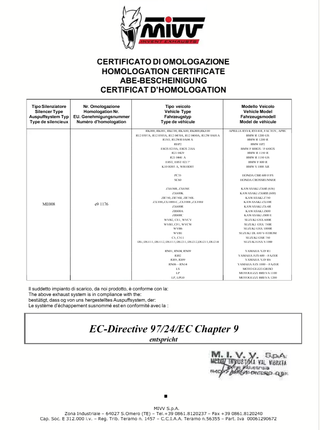 Silencioso GSXR 600 y 750 2008 a 2010 Mivv Ghibli