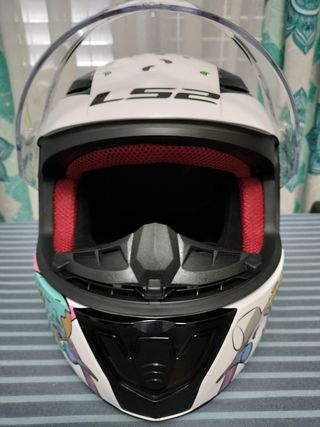 Casco Moto LS2 Talla S  Diseño dulces y golosinas