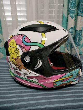 Casco Moto LS2 Talla S 
Diseño dulces y golosinas