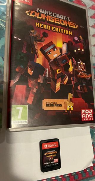 Nintendo Switch Minecraft Dungeons Hero Edition